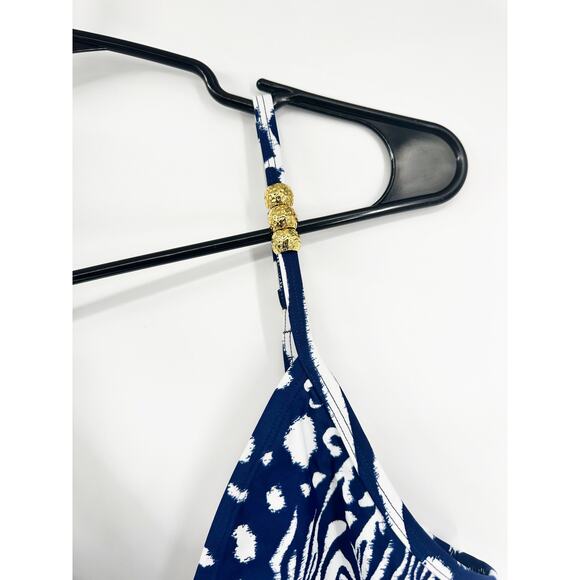 Beyond Control Animal Haven Printed Mesh Cut-Outs One-Piece Swimsuit 14 NEW - Picture 6 of 8